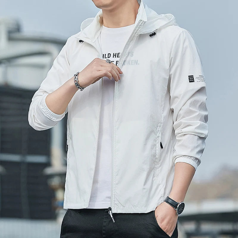 2025 Summer Waterproof Windbreaker